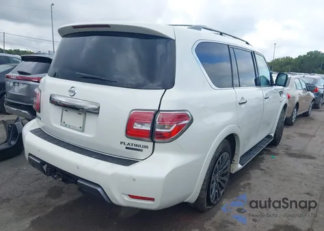 2019 Nissan Armada Platinum from USA, damaged, VIN JN8AY2NE5K9759257